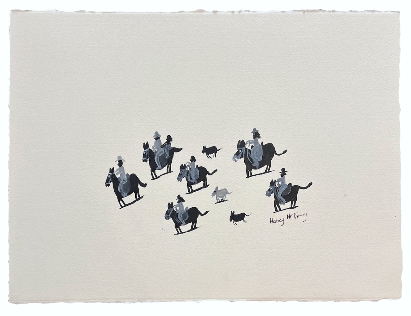 Riding from Foelsche to Manangoora