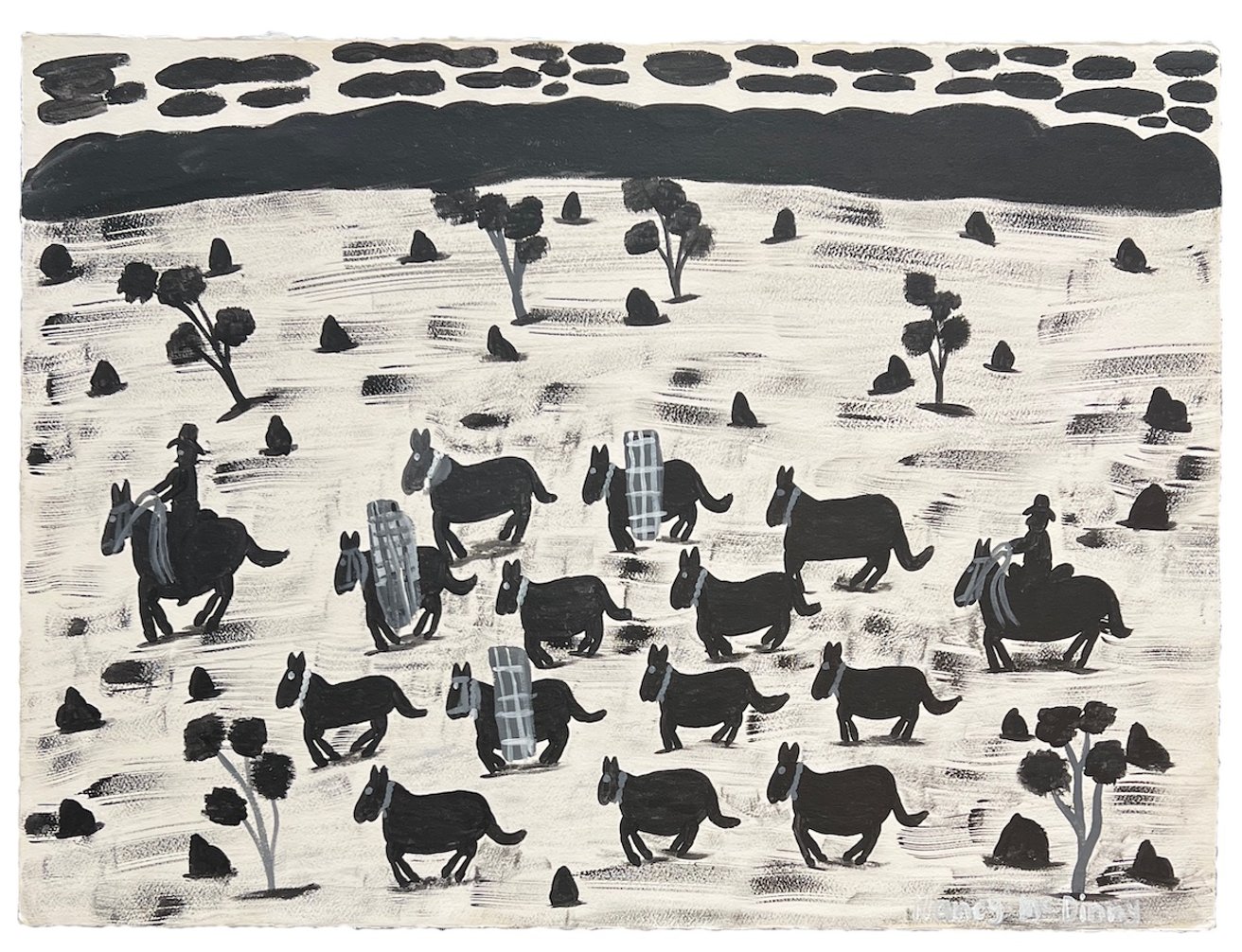 Olden Day Packhorses